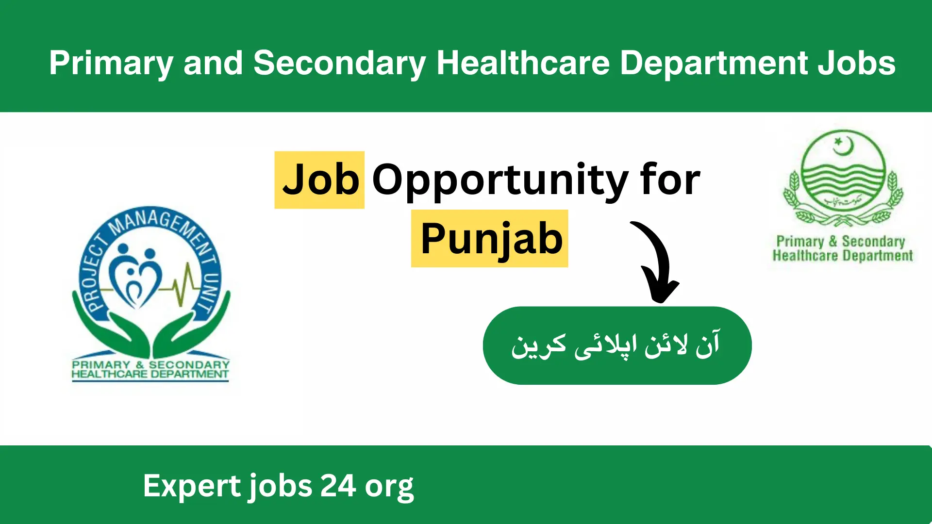 jobs in primary and secondary healthcare department