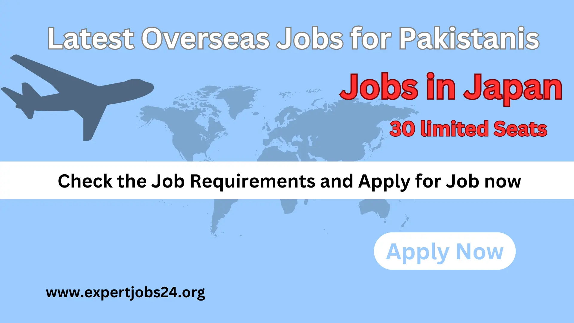 Latest Overseas Jobs in Japan for Pakistanis Advertisment Image