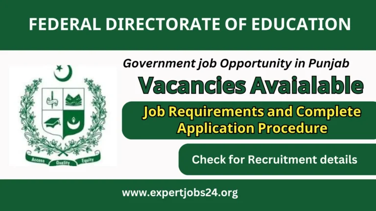 Education Department Jobs Online Apply