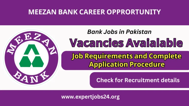 Latest Meezan Bank jobs 2024