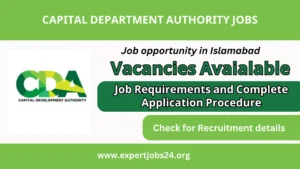 Capital Department Authority Jobs online apply 2025
