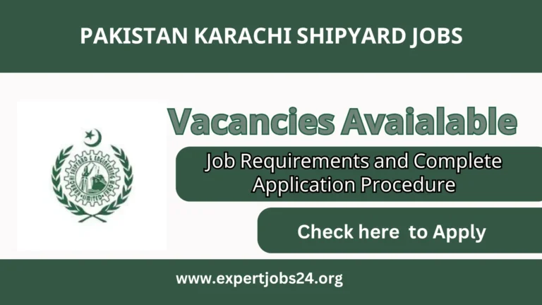 Latest Pakistan Karachi shipyard Jobs 2025 online apply